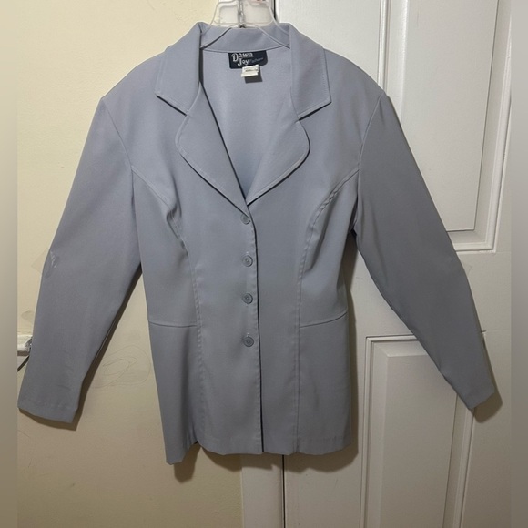Vintage Women's Gray Blazer Jacket - Picture 2 of 4